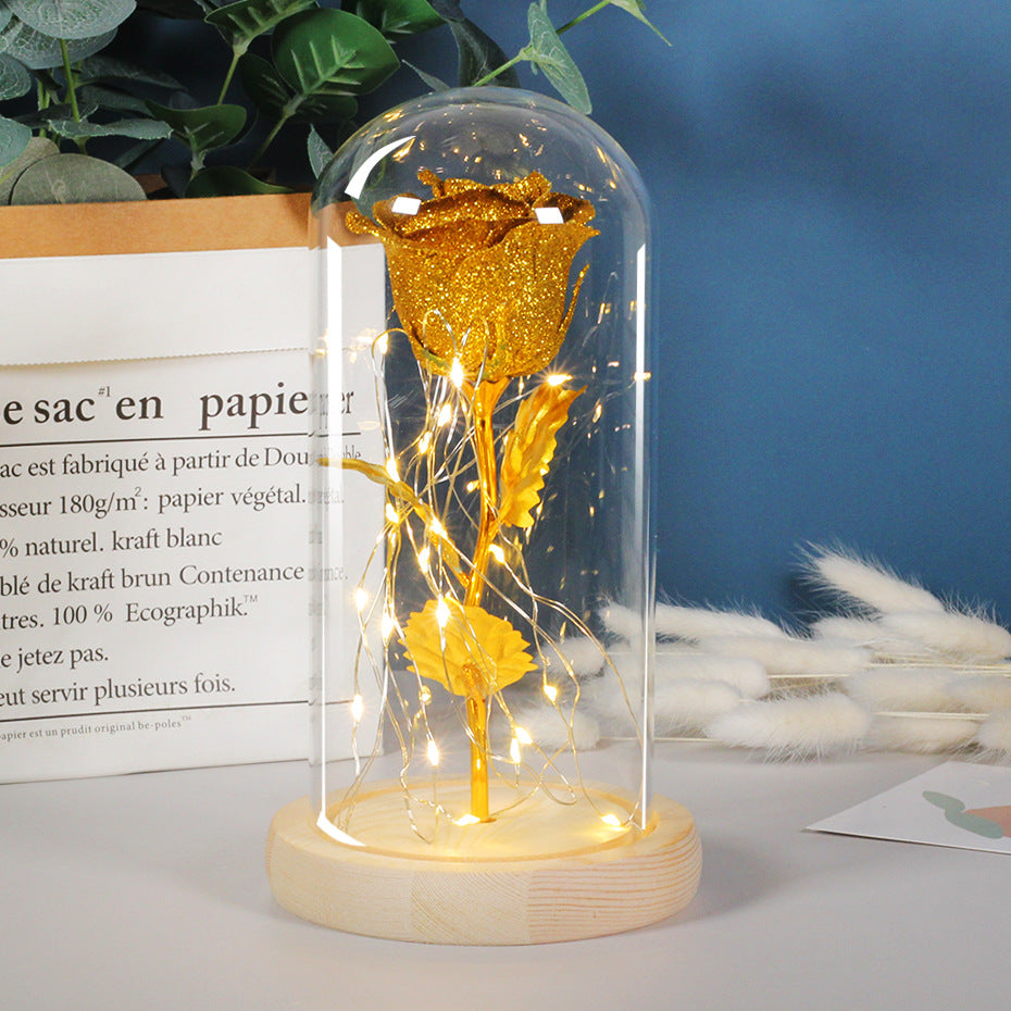 Eternal Rose Flowers LED Light Valentines gift