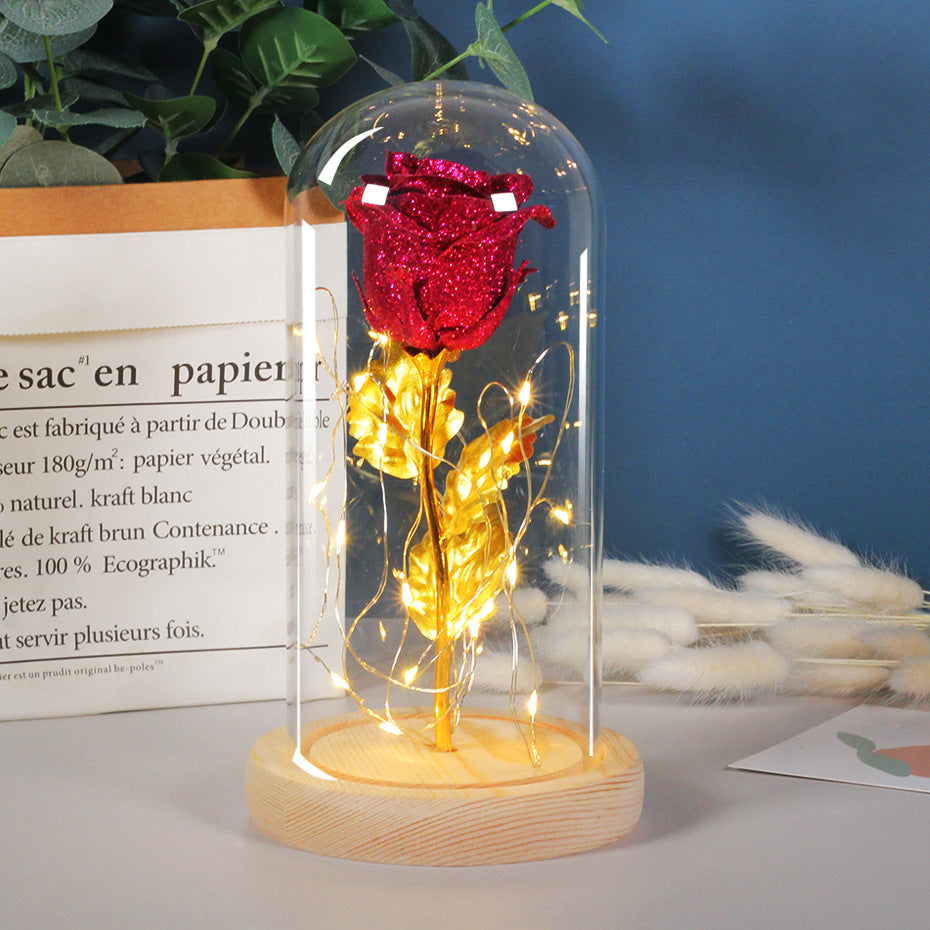 Eternal Rose Flowers LED Light Valentines gift