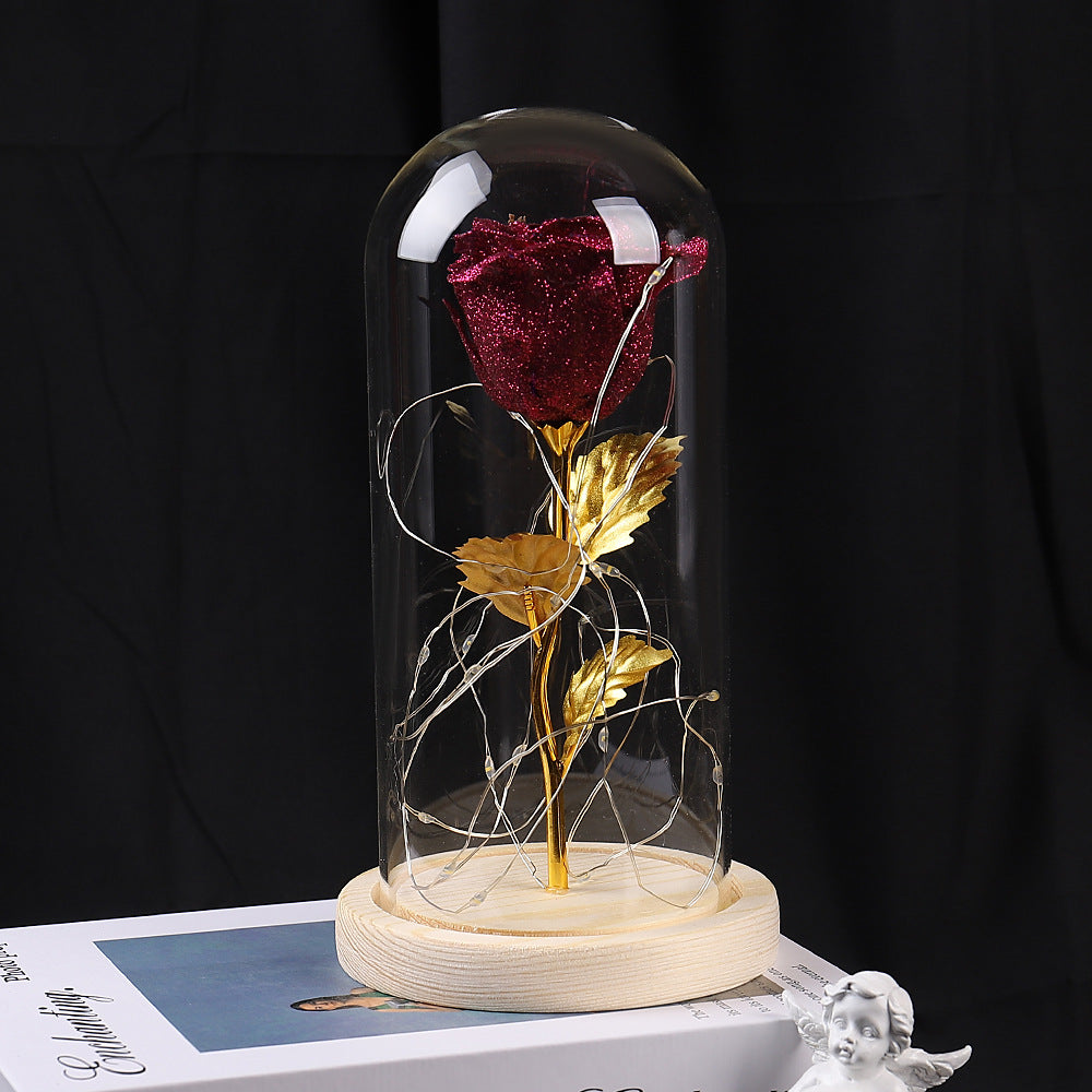 Eternal Rose Flowers LED Light Valentines gift