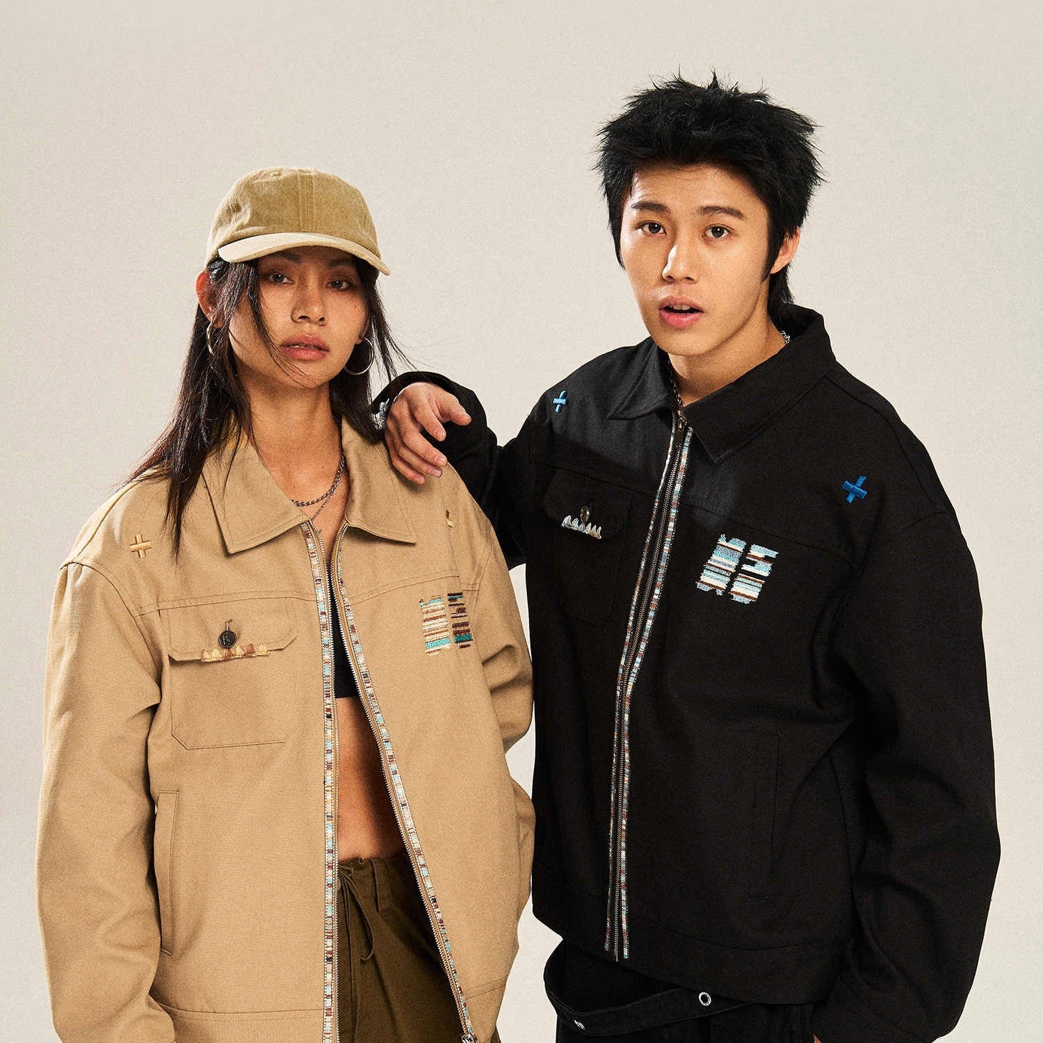 Lovers Wild Loose Vintage Overalls Jacket