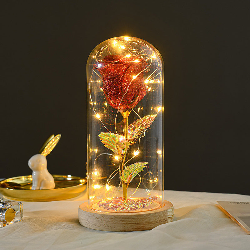 Eternal Rose Flowers LED Light Valentines gift