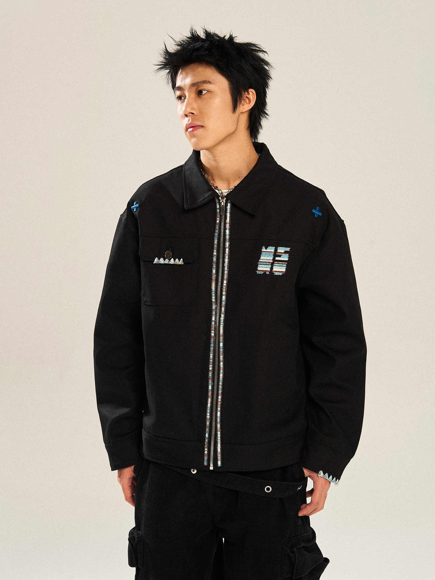 Lovers Wild Loose Vintage Overalls Jacket