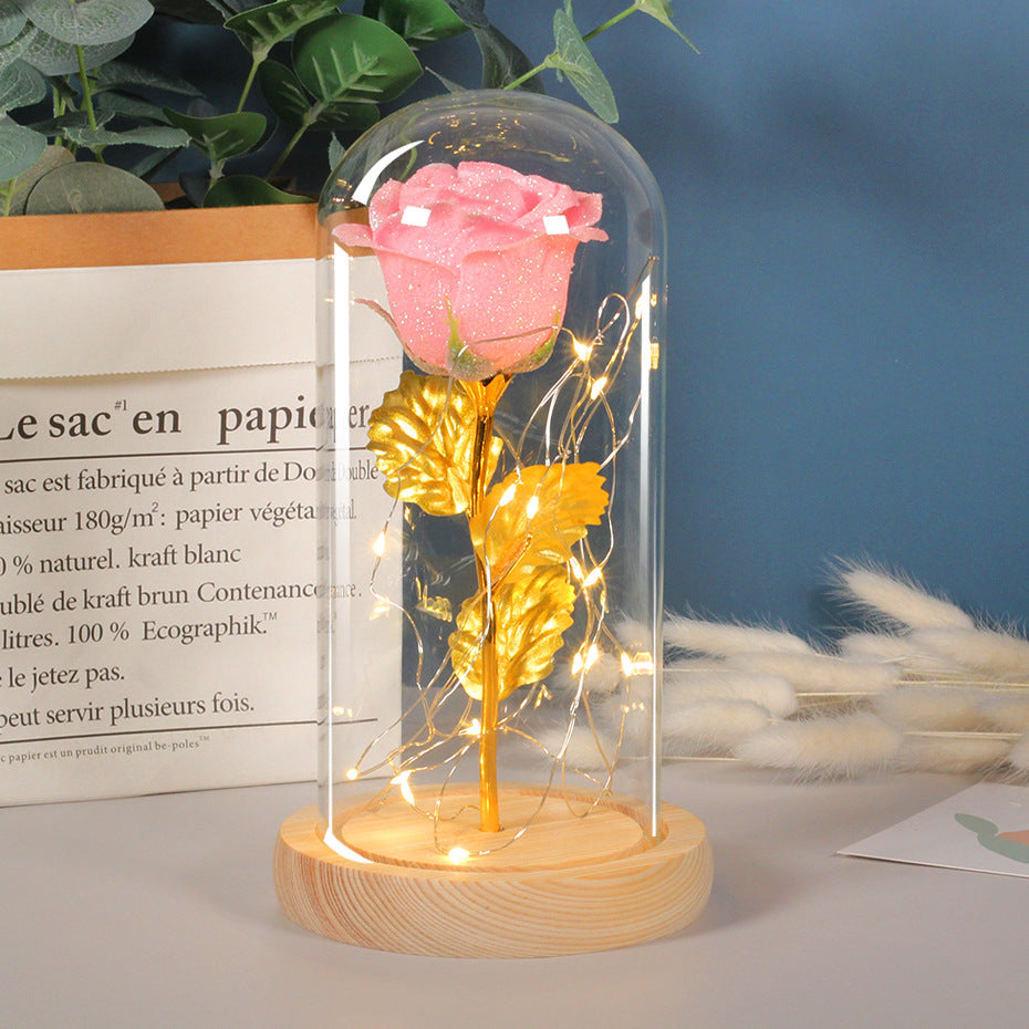 Eternal Rose Flowers LED Light Valentines gift