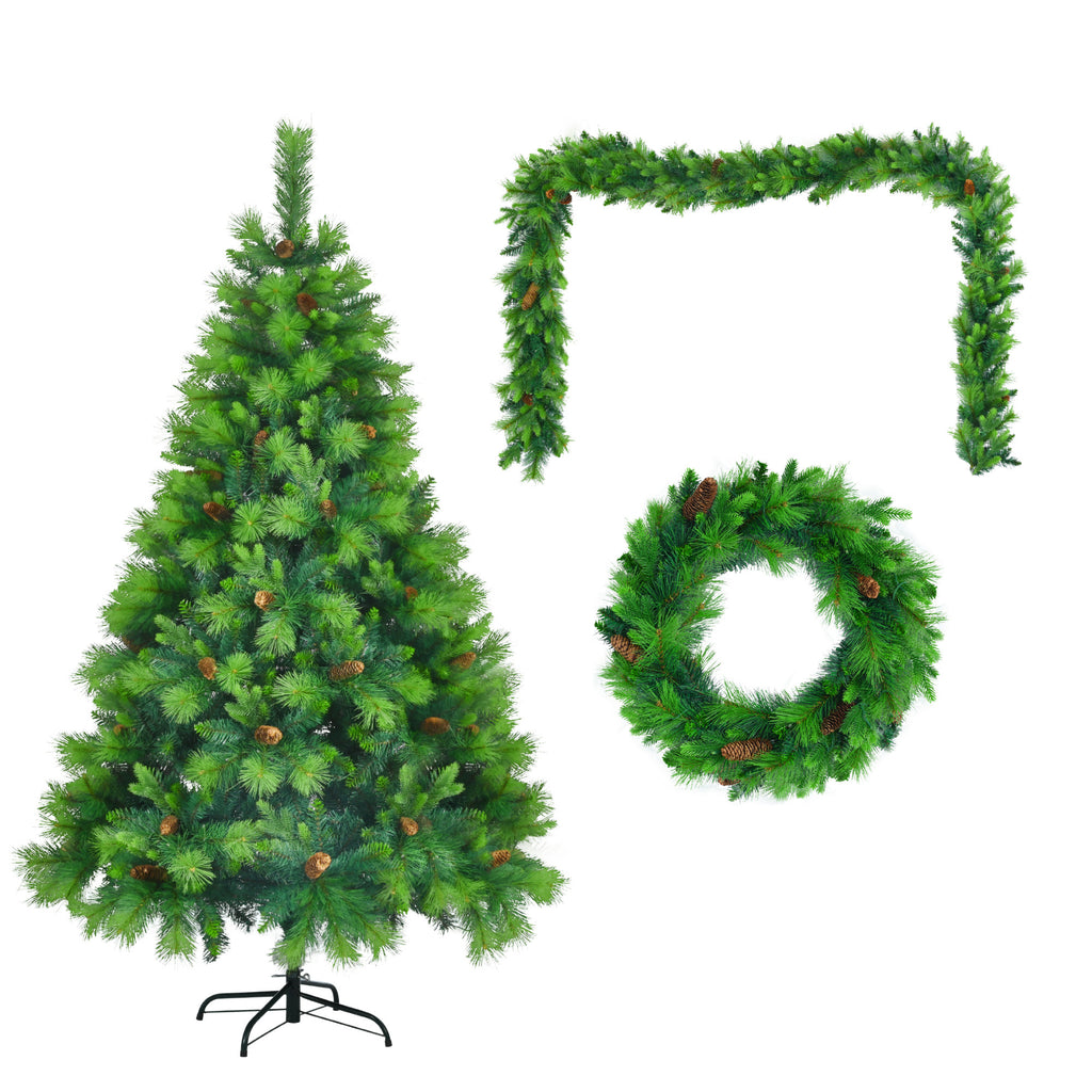 6 Feet Long Grass Green Christmas Tree